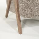 Fauteuil Francis - taupe Flou - Eleonora