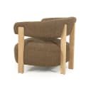 Fauteuil Lola - bruin Hush - Eleonora