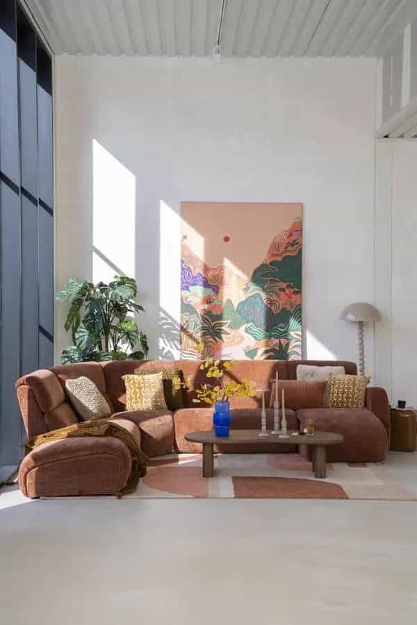 Kussen Mosa beige