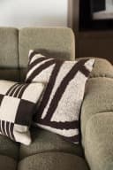 Kussen Majani - dark brown - By-Boo