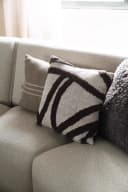 Kussen Majani - dark brown - By-Boo