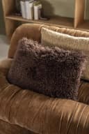 Kussen Doodly 40x60 cm - dark brown - By-Boo