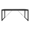 Eettafel Boaz Zwart Mangohout 200 cm - Starfurn