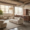 Bank Charelle lovely cream - Richmond Interiors