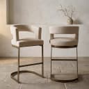 Barstoel Ellis biscotti - Richmond Interiors
