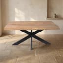 Boomstamtafel Dakota Naturel Mangohout 180 cm - Starfurn