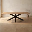 Boomstamtafel Dakota Naturel Mangohout 200 cm - Starfurn