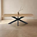 Boomstamtafel Dakota Naturel Mangohout 220 cm - Starfurn