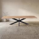 Boomstamtafel Dakota Naturel Mangohout 300 cm - Starfurn