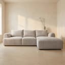 Canterbury 2 5-AL + Chaise R - Mona 110 Sand - Tower Living