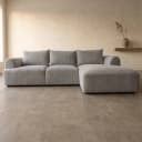 Canterbury 2 5-AL + Chaise R - Mona 120 Taupe - Tower Living