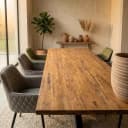 Donny Teakhouten Eettafel Massief 280cm - Sventerior