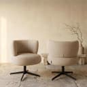 Eetkamerstoel Alexis biscotti swivel - Richmond Interiors