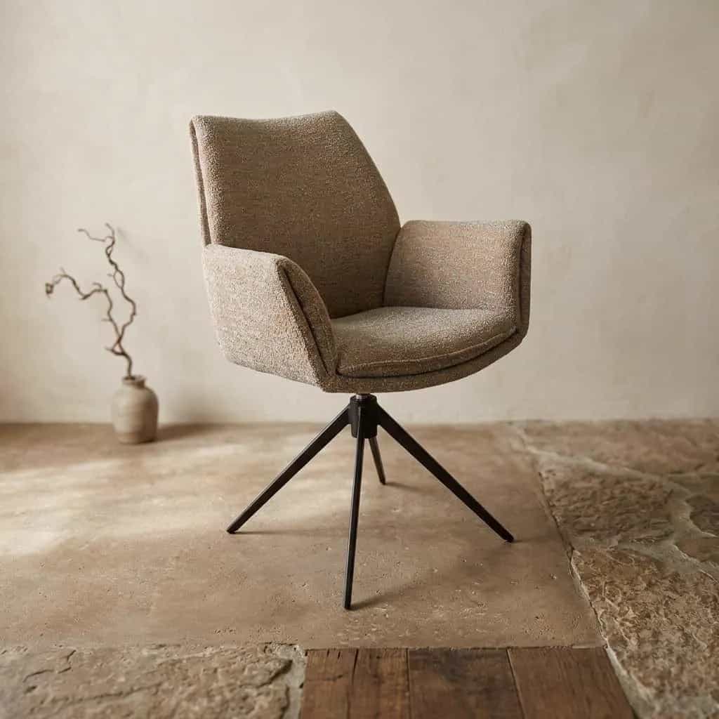 Eetkamerstoel Lisboa | Anodic Brown