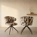 Eetkamerstoel Milly moss graffic swivel - Richmond Interiors