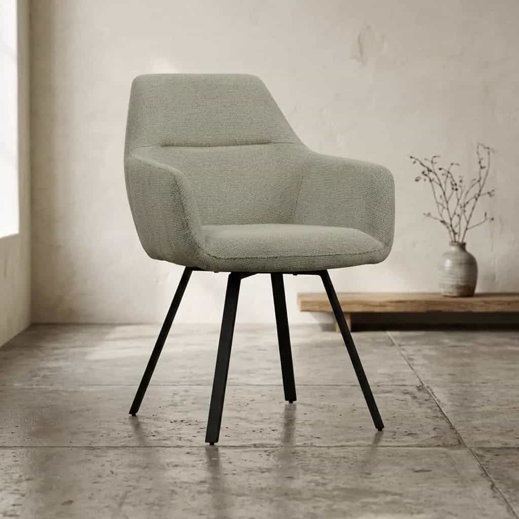 Eetkamerstoel Raaf stof | Beige