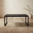 Eettafel Boaz Zwart Mangohout 200 cm - Starfurn