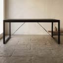 Eettafel Boaz Zwart Mangohout 220 cm - Starfurn