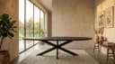 Eettafel Brandy Black | 160 cm | Ovaal - Starfurn