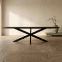 Eettafel Brandy Black | 300 cm | Ovaal - Starfurn