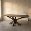 Eettafel Brix Montreaux Brown 250cm - Livingfurn