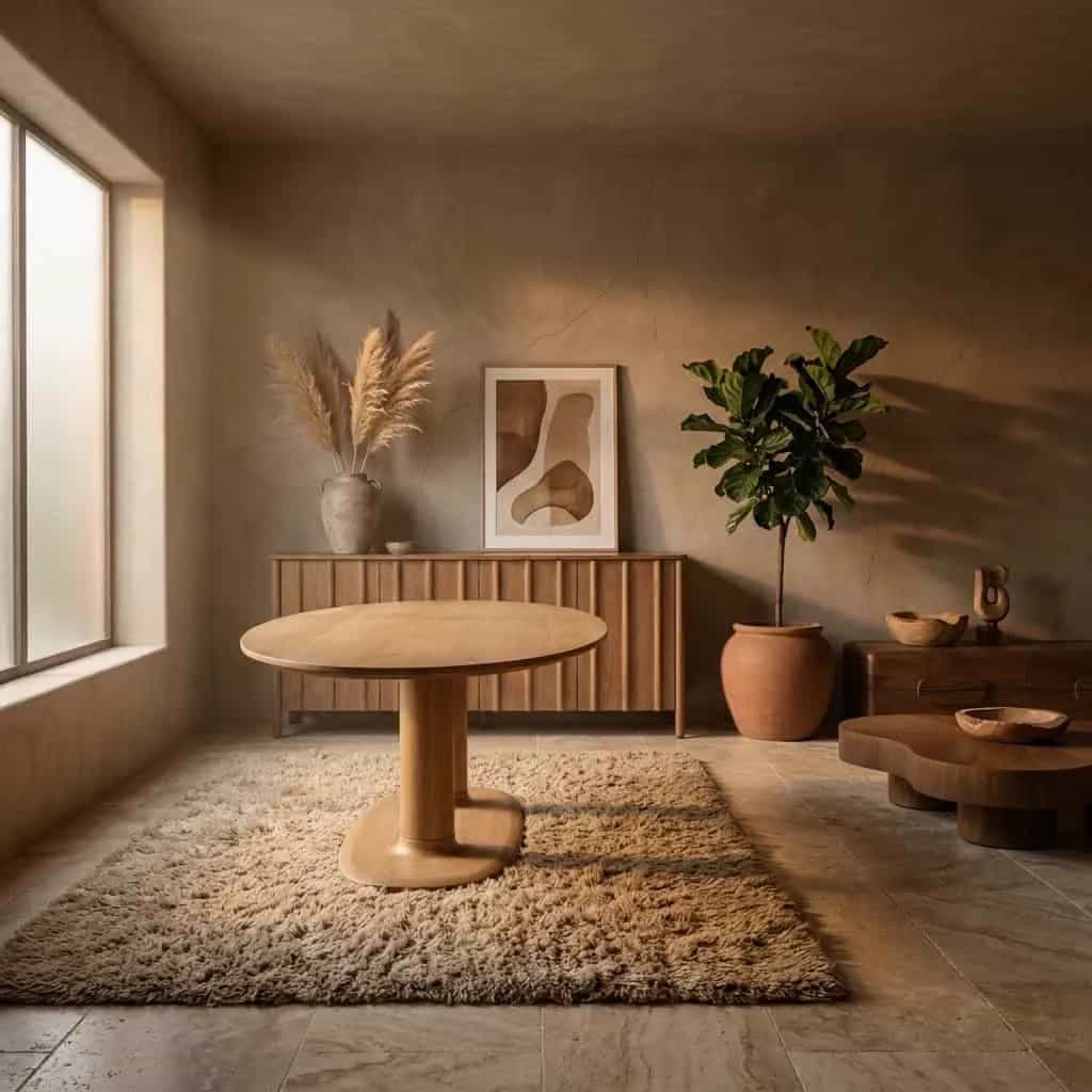 Eettafel Coco 240x110 cm - naturel