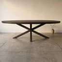 Eettafel Denver Black | 180 cm | Ovaal - Starfurn
