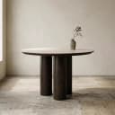 Eettafel Ritz brown 120Ø - Richmond Interiors
