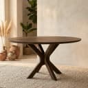 Eettafel Tycho 150x77 cm - lichtbruin - Eleonora