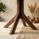 Eettafel Tycho 160x110 cm - lichtbruin - Eleonora