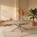 Eiken eettafel Ferris | Ovaal 280 cm | Naturel | Poot Sand - Starfurn