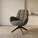 Elvis draaifauteuil 360 - Monet - Antracite 0252 - My Sons