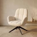 Elvis draaifauteuil 360 - Monet - Pearl 0855 - My Sons