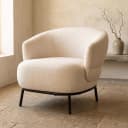 Fauteuil David Beige Safari - Eleonora