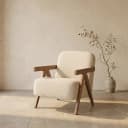 Fauteuil Francis - beige Flou - Eleonora