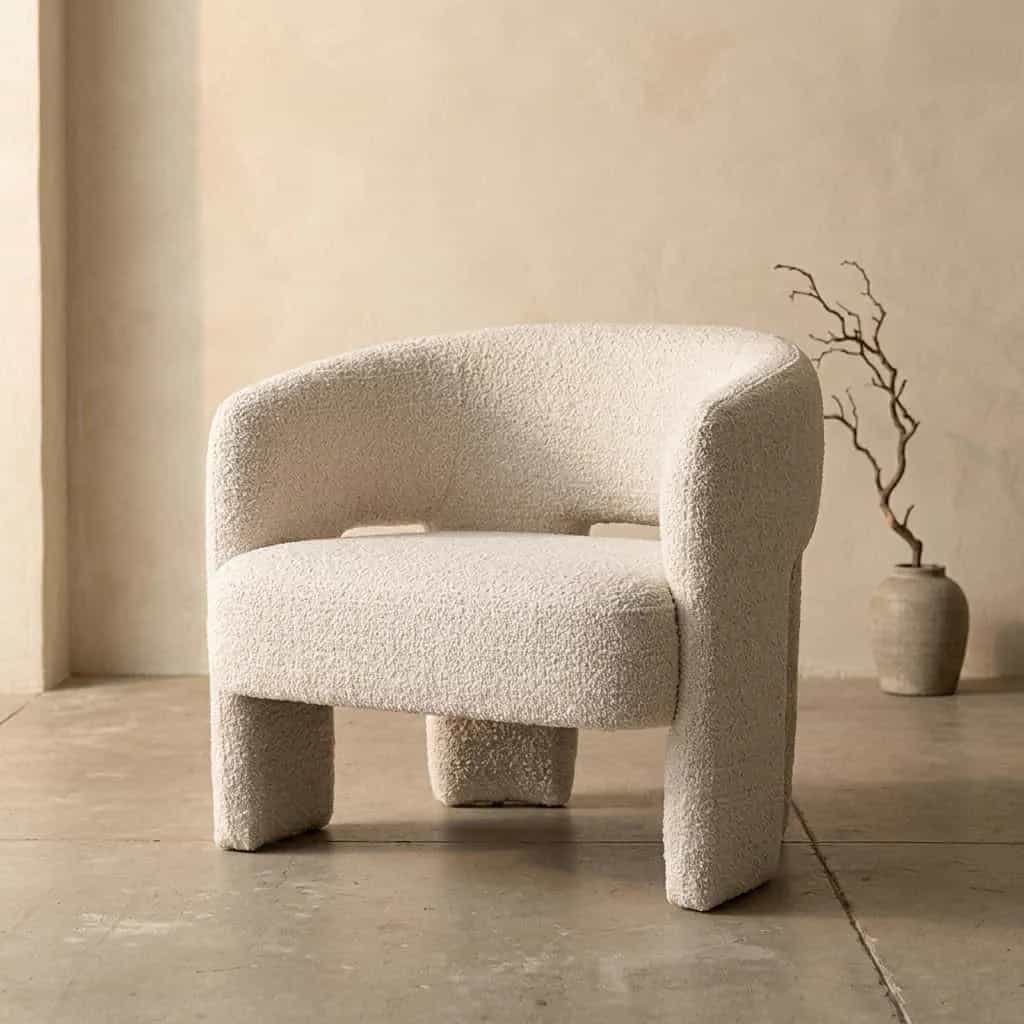 Fauteuil Hamilton - beige Asti