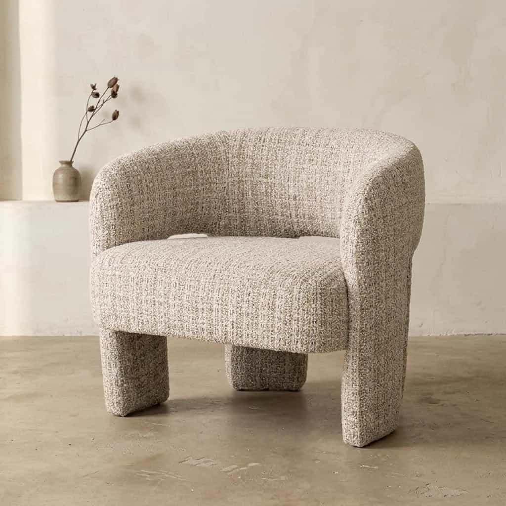 Fauteuil Hamilton - taupe Asti