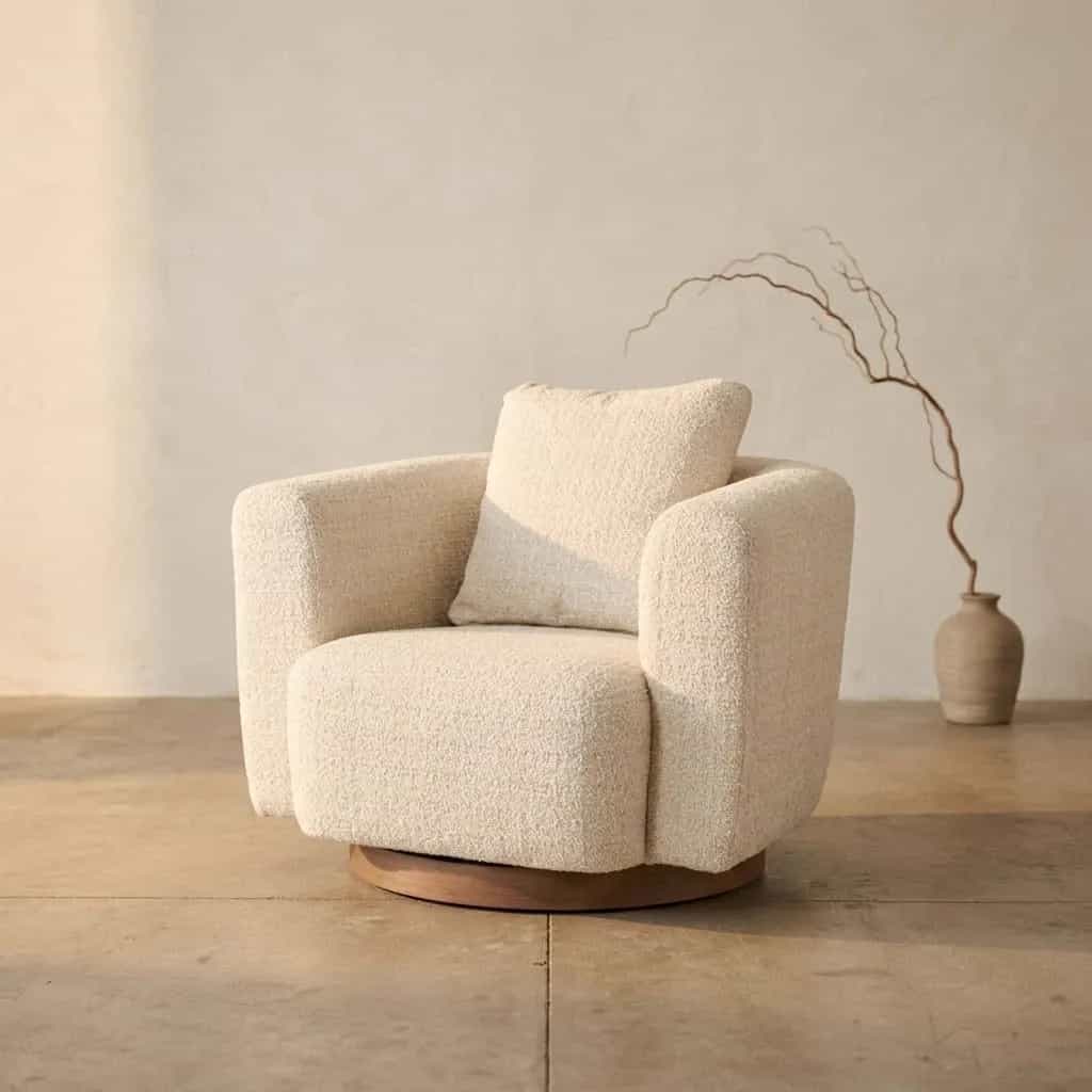 Fauteuil Jordan - beige Asti