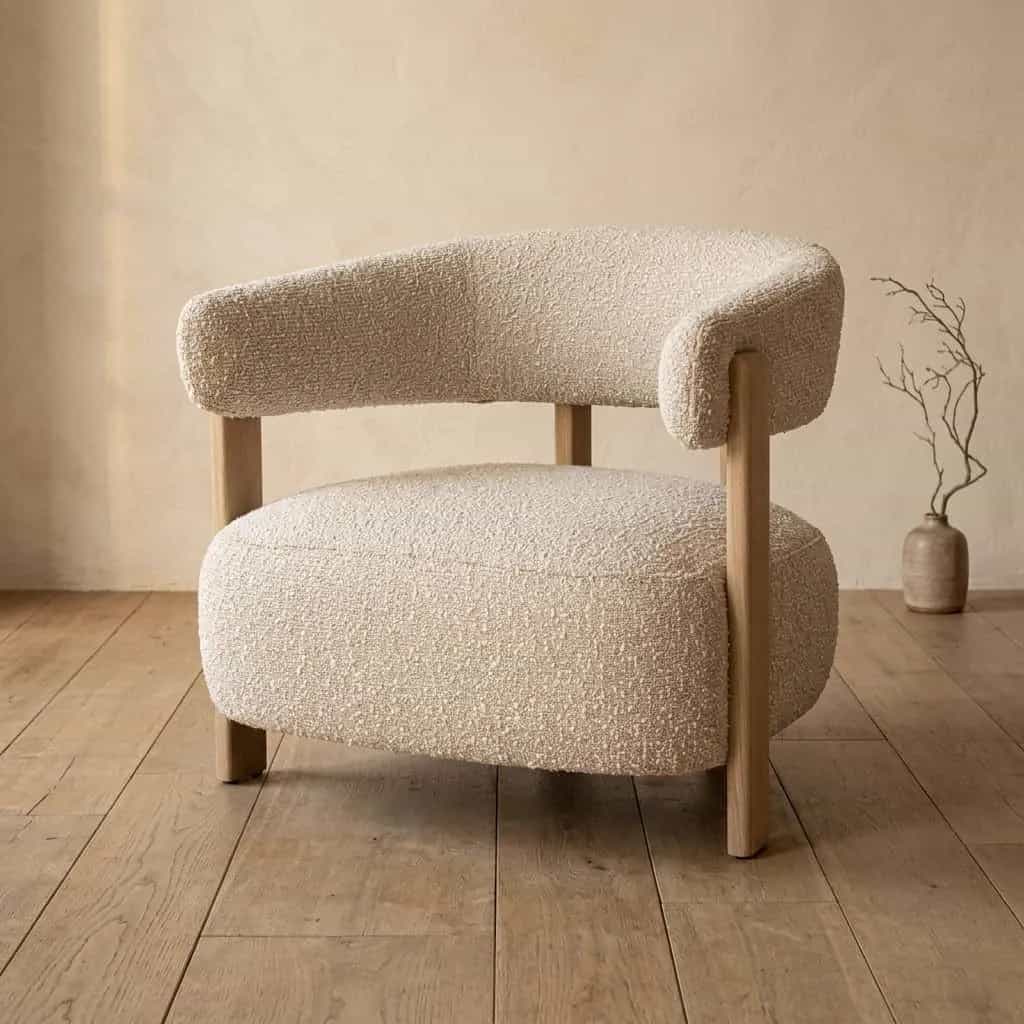 Fauteuil Lola - taupe Hush