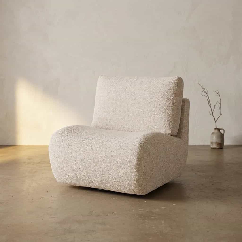 Fauteuil Lucia Beige Donna