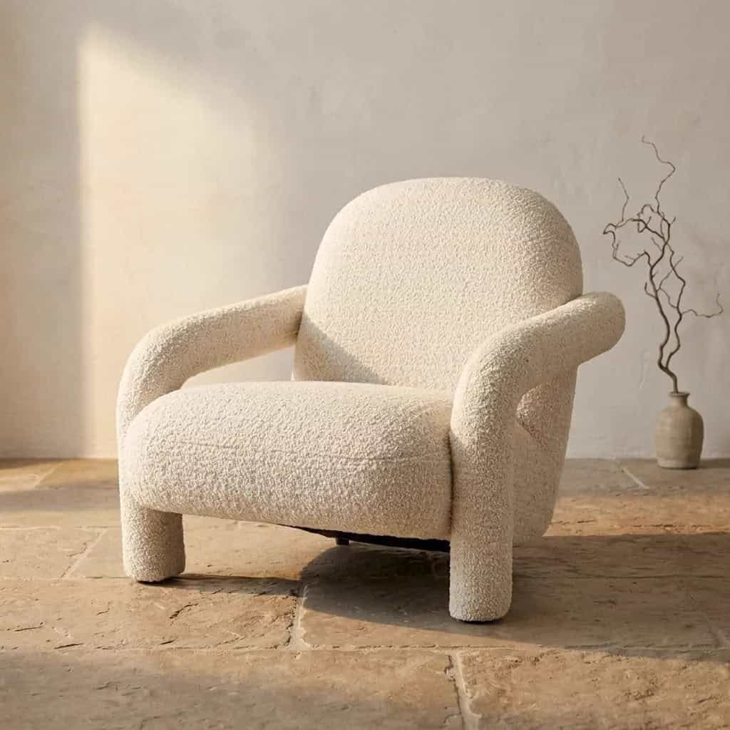 Fauteuil Monica - beige Asti