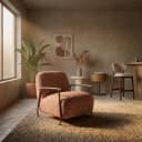 Fauteuil Norel rood Vive - Eleonora