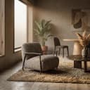 Fauteuil Norel - taupe Vive - Eleonora