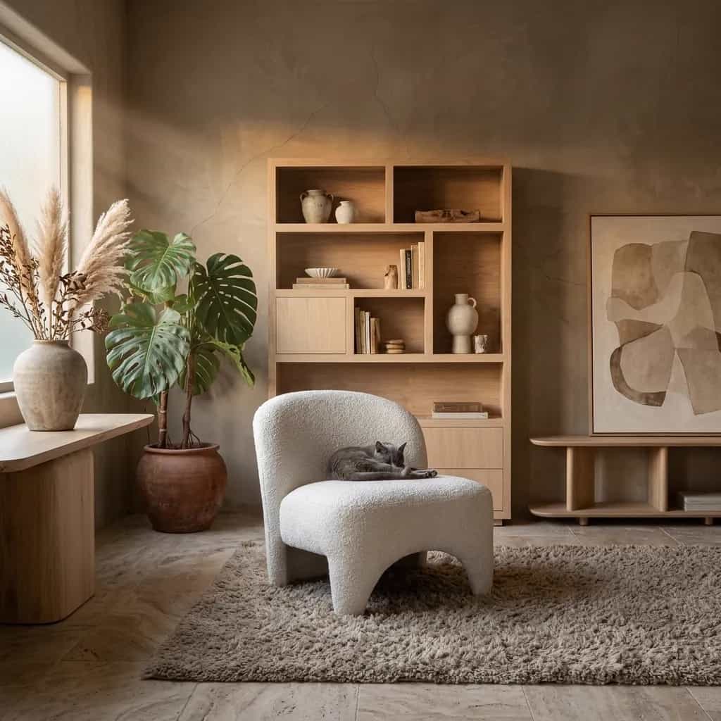 Fauteuil Owen Beige Batea