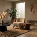 Fauteuil Owen Taupe Batea - Eleonora