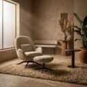 Fauteuil Ryan - beige Zora - Eleonora