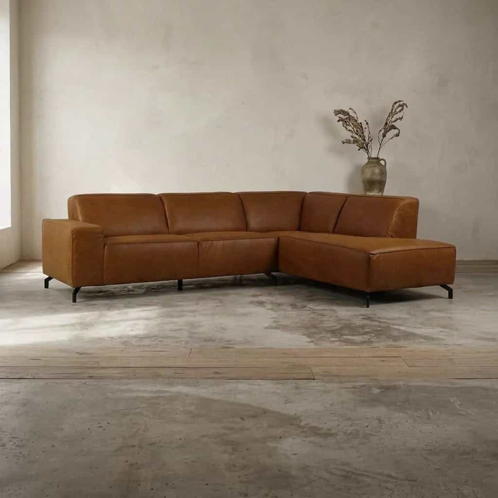 Hoekbank Levi | Bruin