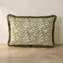 Kussen Tigra 40x60 cm - groen - By-Boo