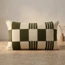 Kussen Twist 35x55 cm - groen - By-Boo