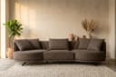 Loungebank Twister 290cm - Zitform